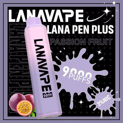 LANA9000口 一次性拋棄式 持久续航 &amp; 快速充电
